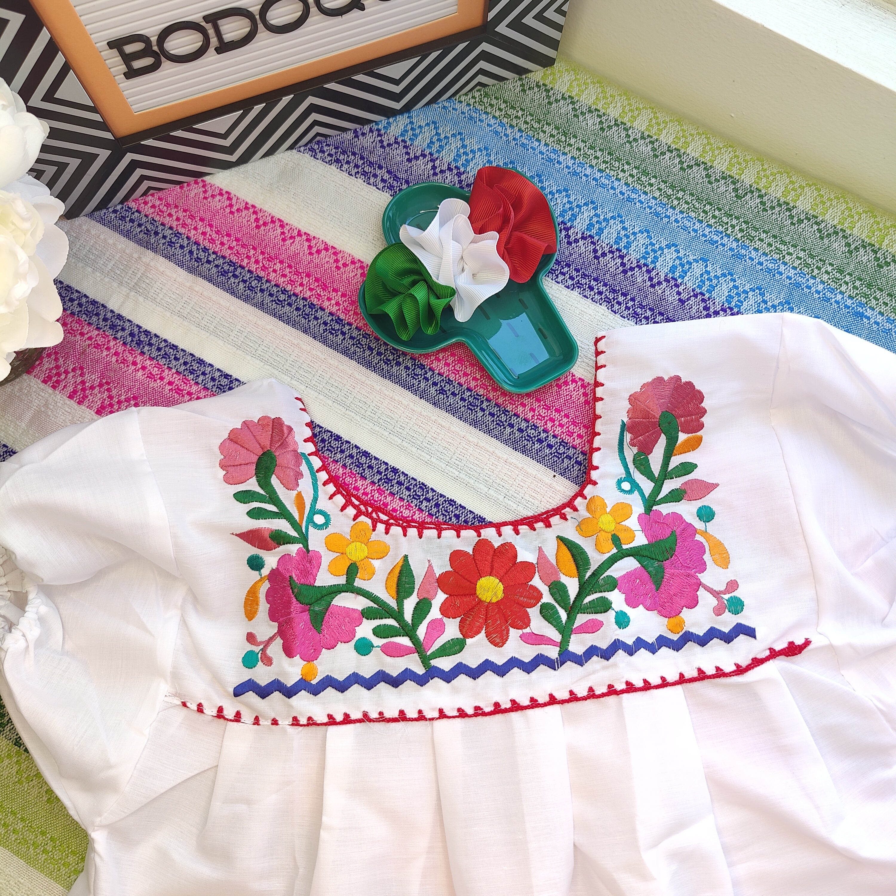 Blusa Bordada Talla 10