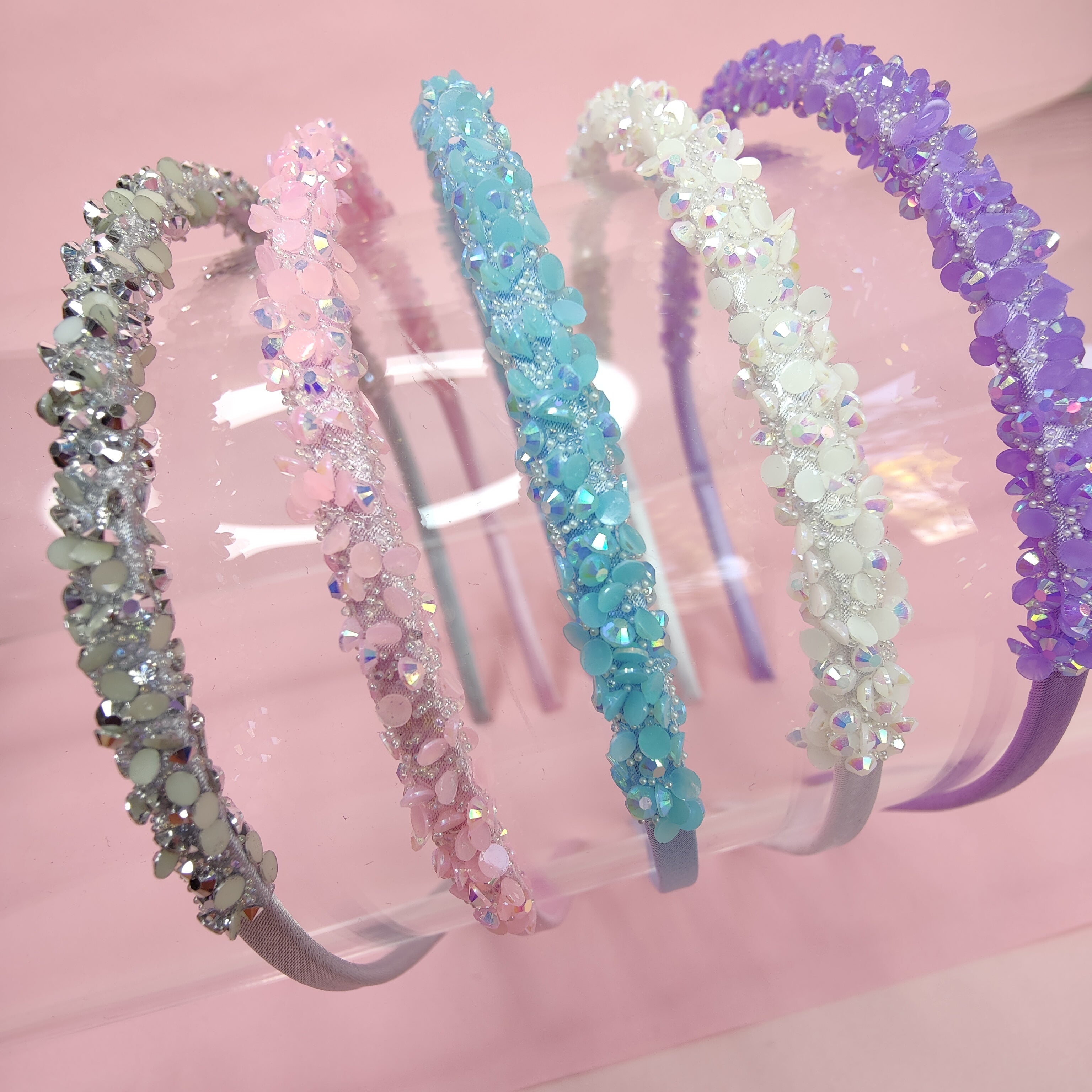 Diadema con Granillo de Cristal