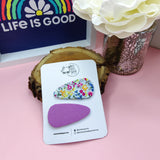 Par Hairclips Florecitas